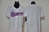 Rangers Blank White Nike 2020 Cool Base Jersey,baseball caps,new era cap wholesale,wholesale hats